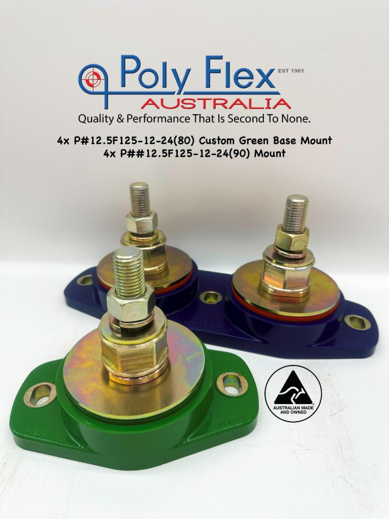 Custom Engine Mounts Using CNC Machining Available Through Poy Flex